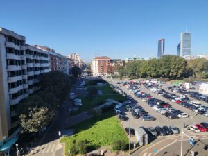 Vista dall'appartamento